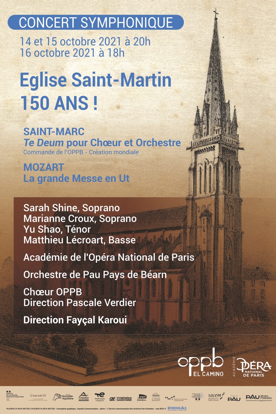 Concerts du jubilé St Martin